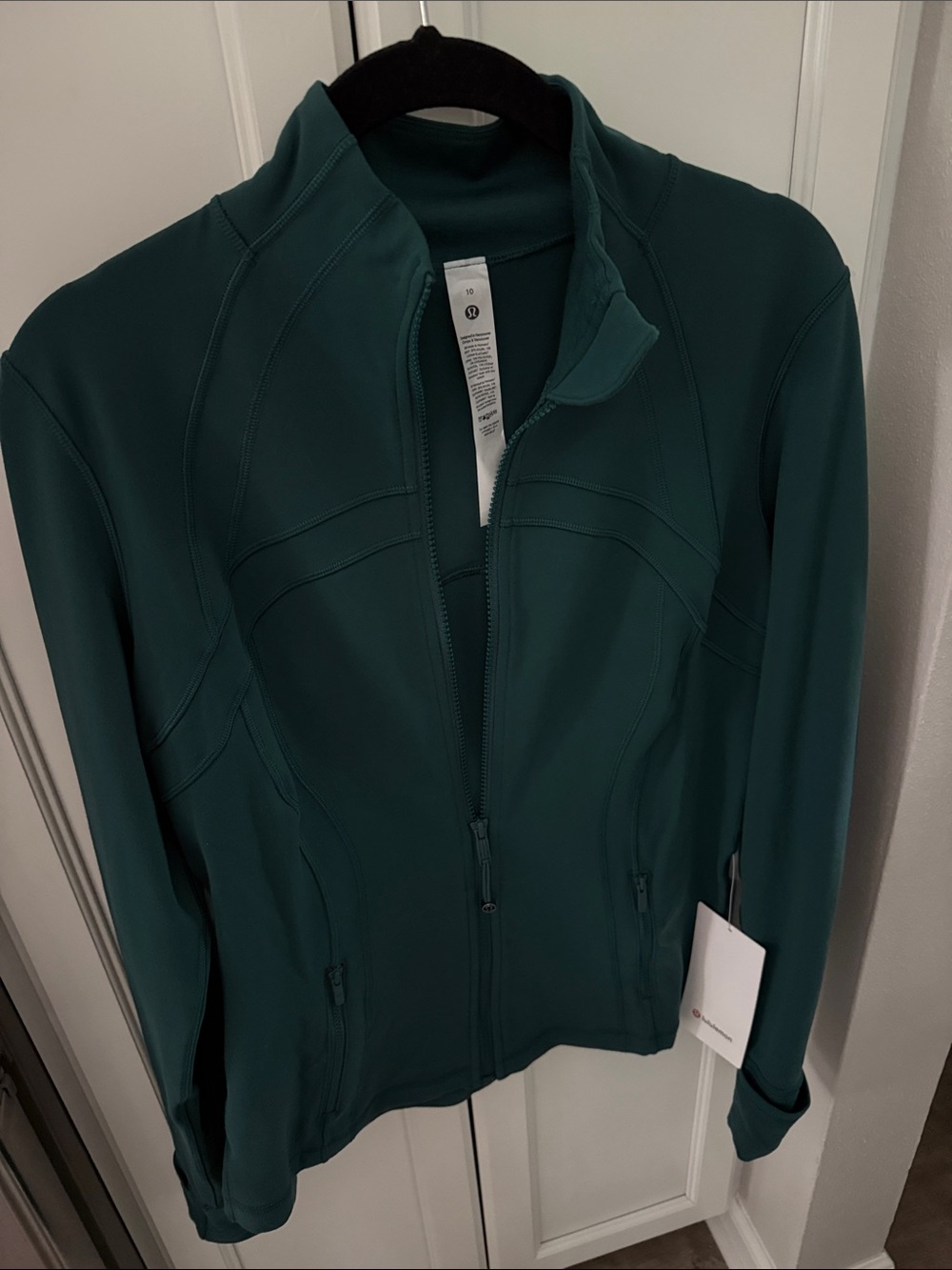 lululemon athletica Teal Full-Zip Define Jacket Luon for Women- size10, NWT
